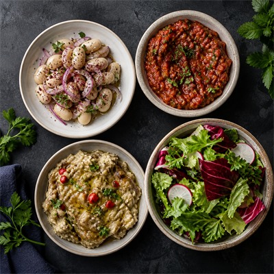 Salata ve Mezeler